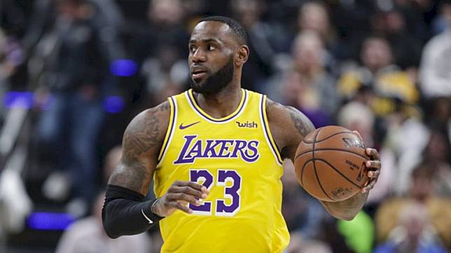 NBA現役第一人：「皇帝」勒布朗·詹姆斯（LeBron James）（圖／達志影像）