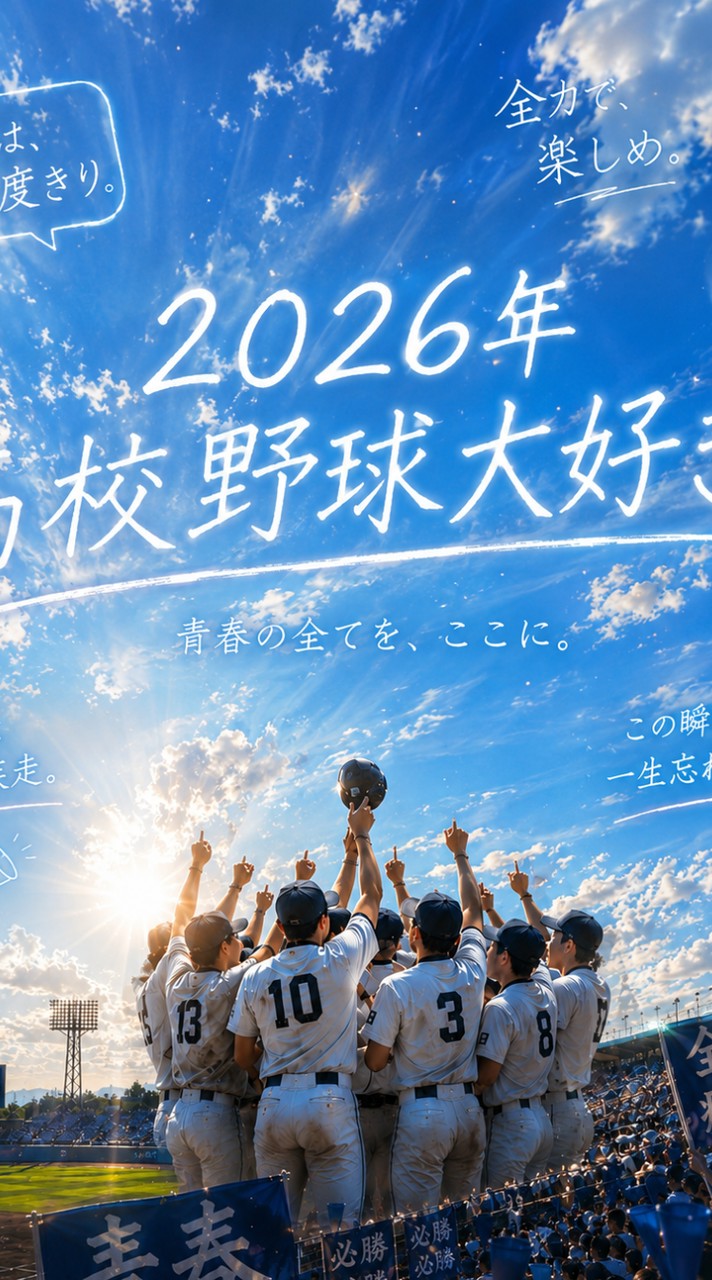 2026年高校野球大好き集まれ♬Part.2