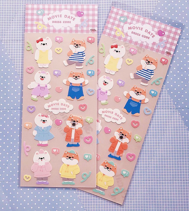 3M模切貼紙是防水的，可用於日記計劃器等一般裝飾。