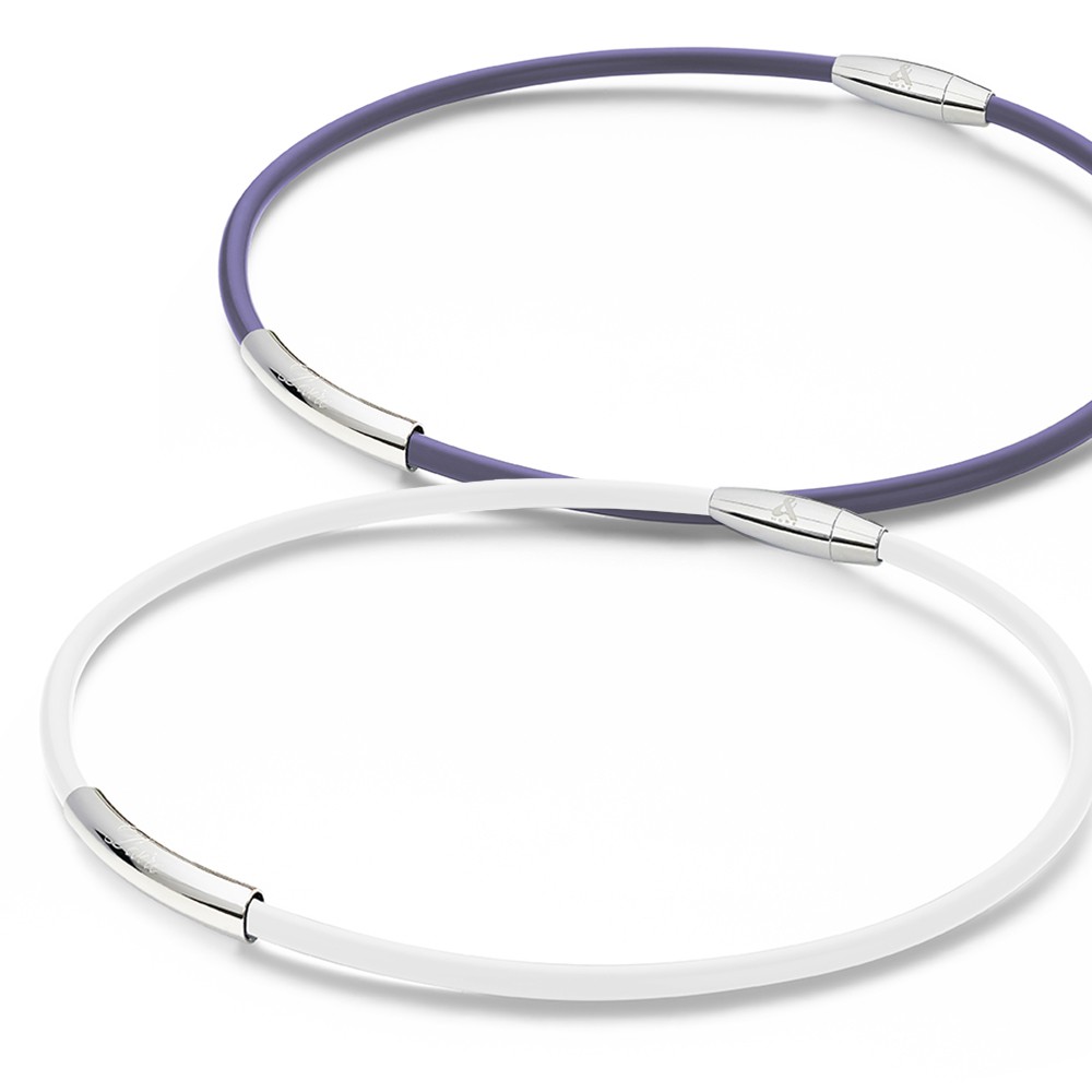 ◆高濃度鍺鈦.負離子.遠紅外線◆內外雙層原料添加 更多更強!!◆原廠禮盒提袋包裝 送禮大方◆體驗&MORE 享受健康新生活項鍊顏色：任選一色 (全系列：簡約黑/優雅紫/甜心粉/經典藍/氣質白/魅力棕)