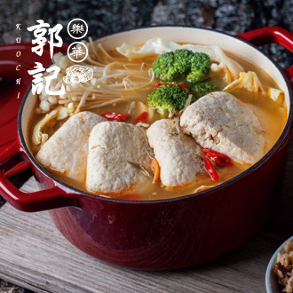 郭記麻辣臭豆腐1份-含手工豆腐4塊+600克湯包