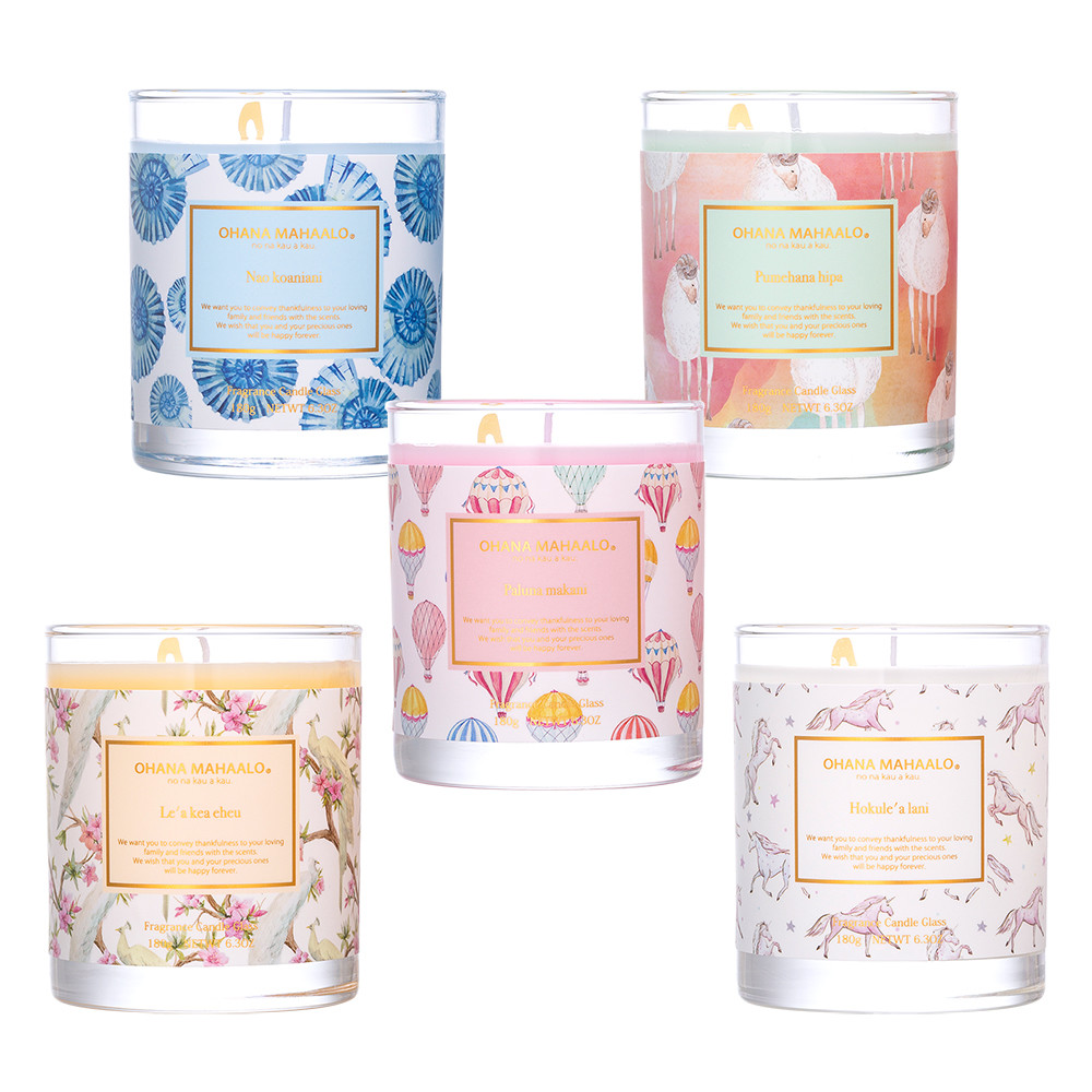 OHANA MAHAALO 居家恬謐 香氛蠟燭 180G