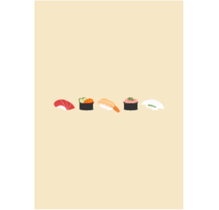 I want to eat sushi!!