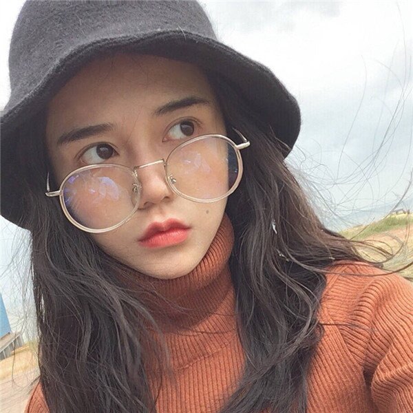 太陽眼鏡 框文藝平光眼鏡框架透明圈男