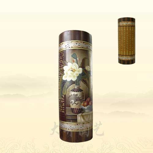 陶藝禮物擺設工藝品特號圓柱少女之夢花瓶裝飾品