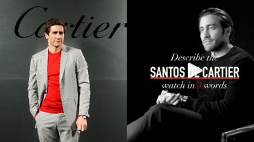 傑克葛倫霍正在創造歷史！成為奢華精品卡地亞 Santos de Cartier「首位名人形象大使」