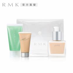 ◎SPF14 PA++|◎潤澤好延展，薄透輕盈完美服貼|◎自然修飾遮瑕，呈現活力光澤品牌:RMK品牌定位:專櫃品牌商品名稱:液狀粉霜優惠組種類:粉餅/粉凝霜,粉底液/粉條適用部位:臉部色號:101、1