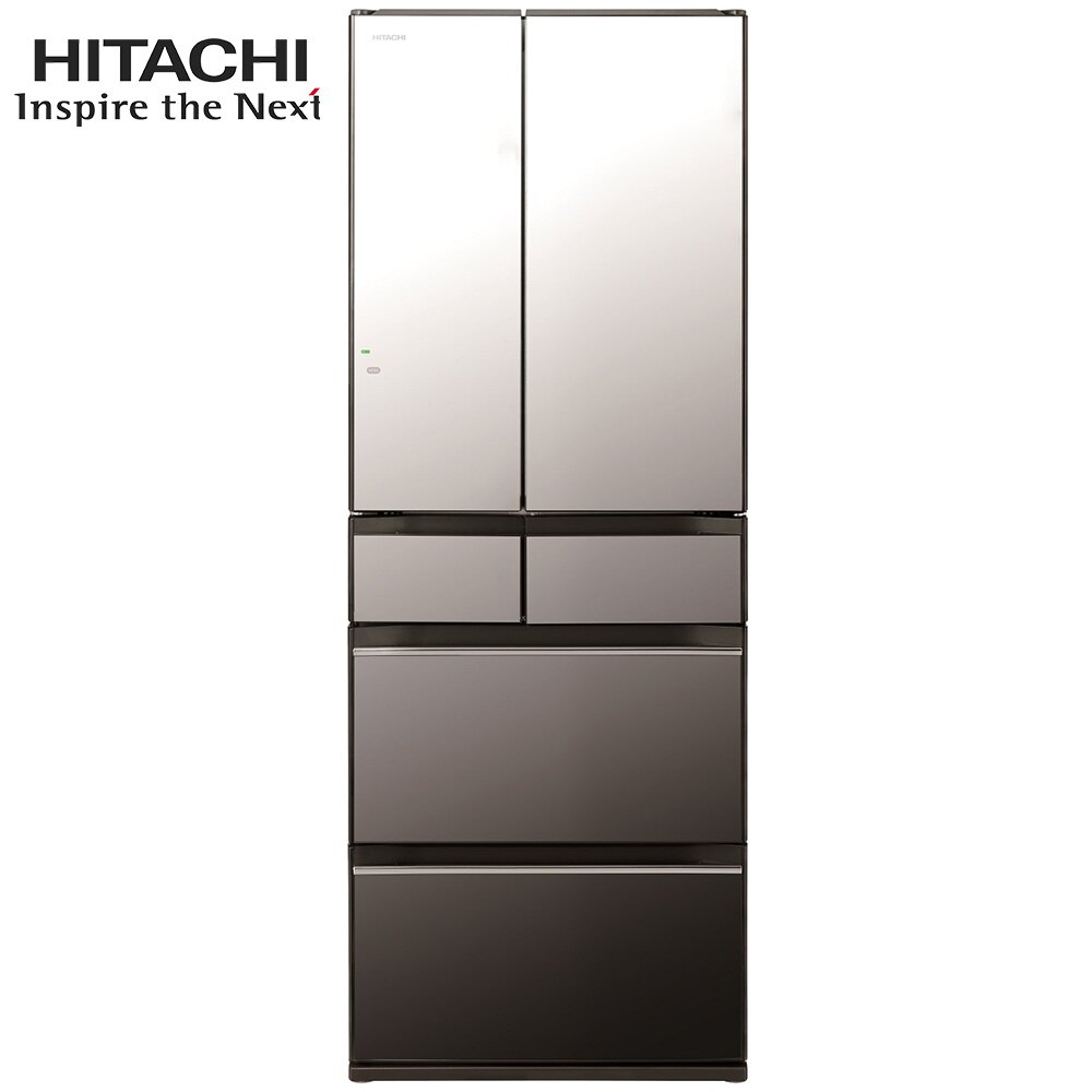 【加碼送廚神料裡機】HITACHI 日立 RHW610JJ 冰箱 607L 六門 日本製 新1級能效 X 琉璃鏡【春夏豪禮】