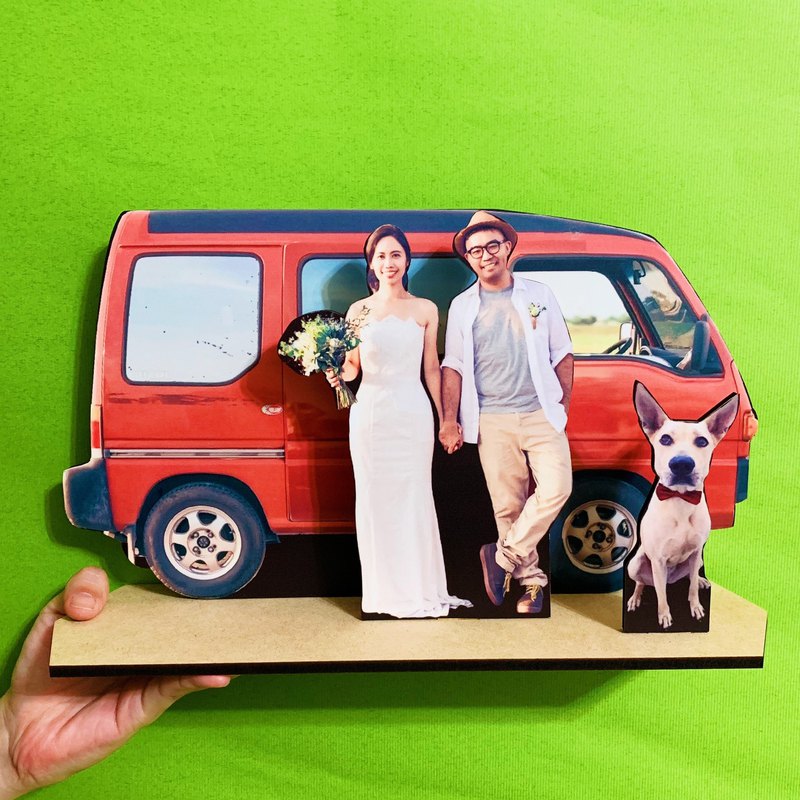 基本款為2個人+1隻寵物+1個物件，價格會依商品複雜情況調整，下單前請先詢問設計師喔^^