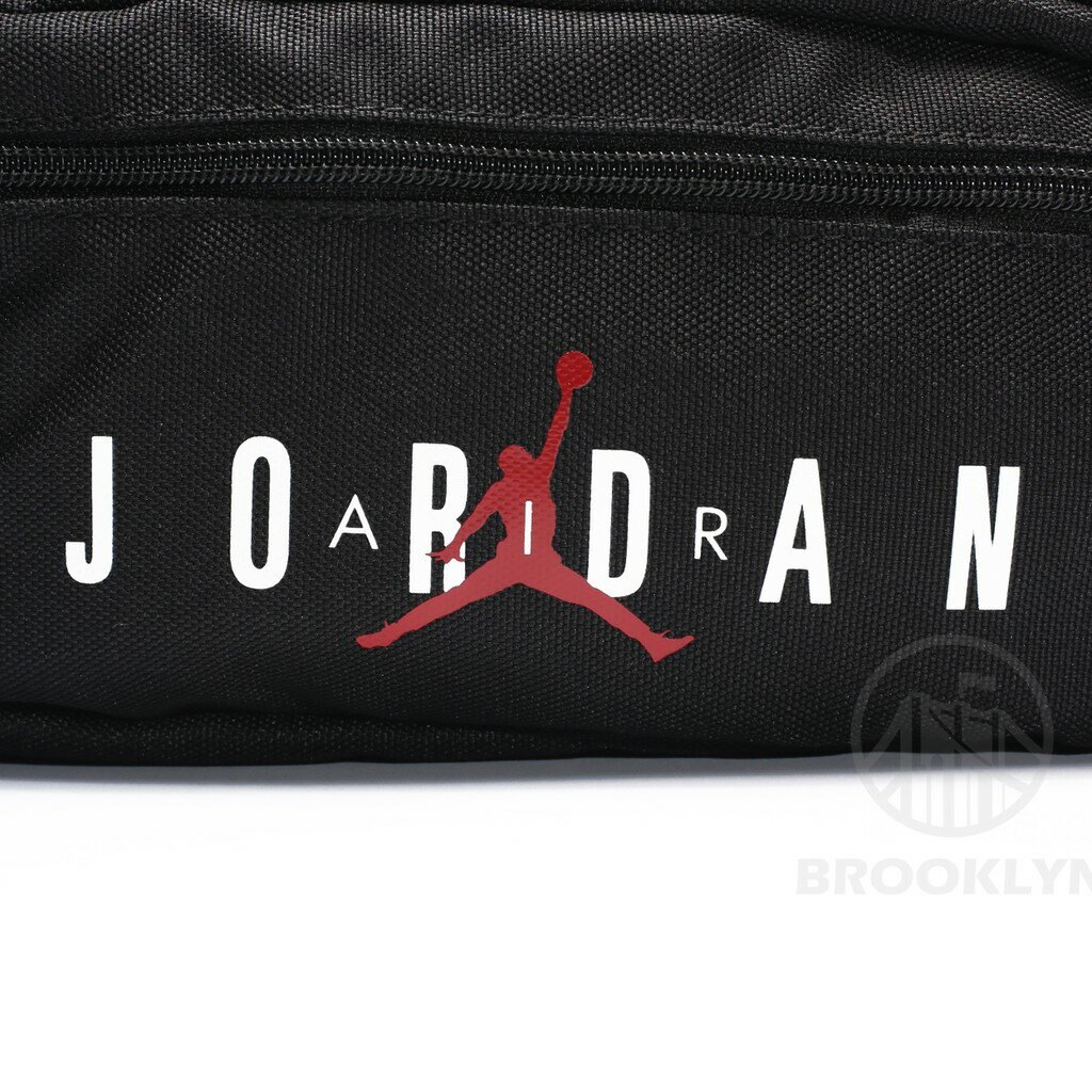 NIKE JORDAN CROSSBOY 黑 腰包 側背包 隨身小包 (布魯克林)9A0201-023