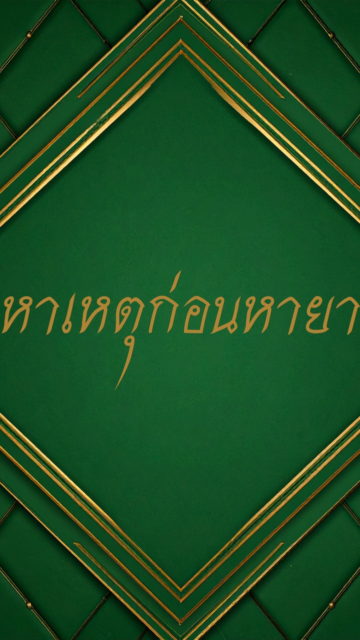 หาเหตุก่อนหายา