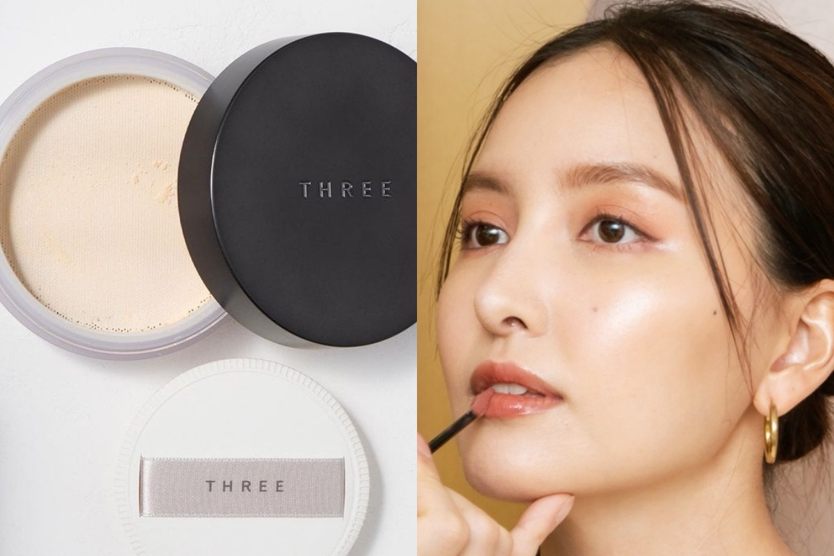2023蜜粉推薦：THREE 柔光極致晶透蜜粉，NT1,950