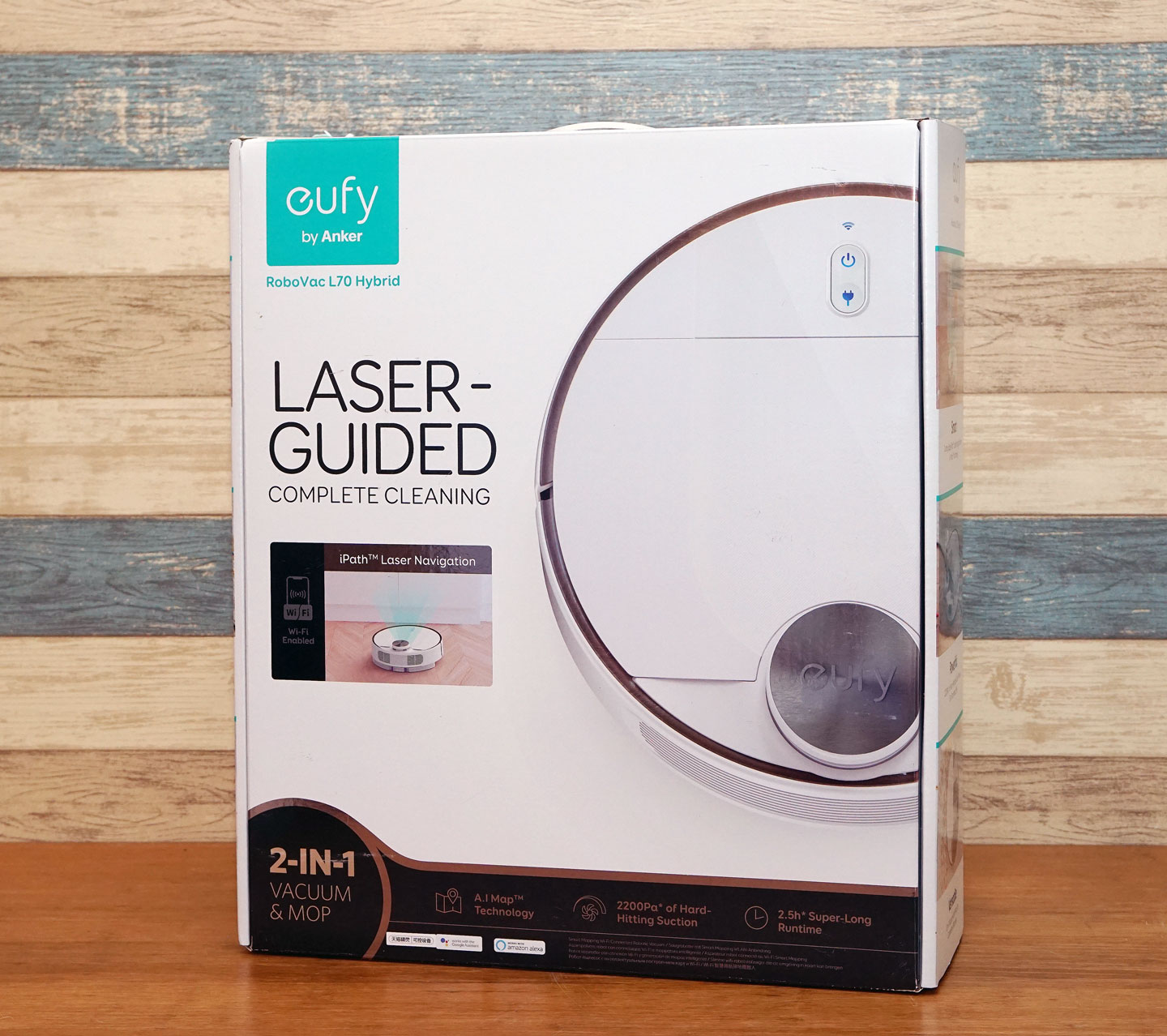 高顏值，功能更全面！一機雙用的 eufy RoboVac L70 Hybrid 掃拖二合一機器人開箱評測！