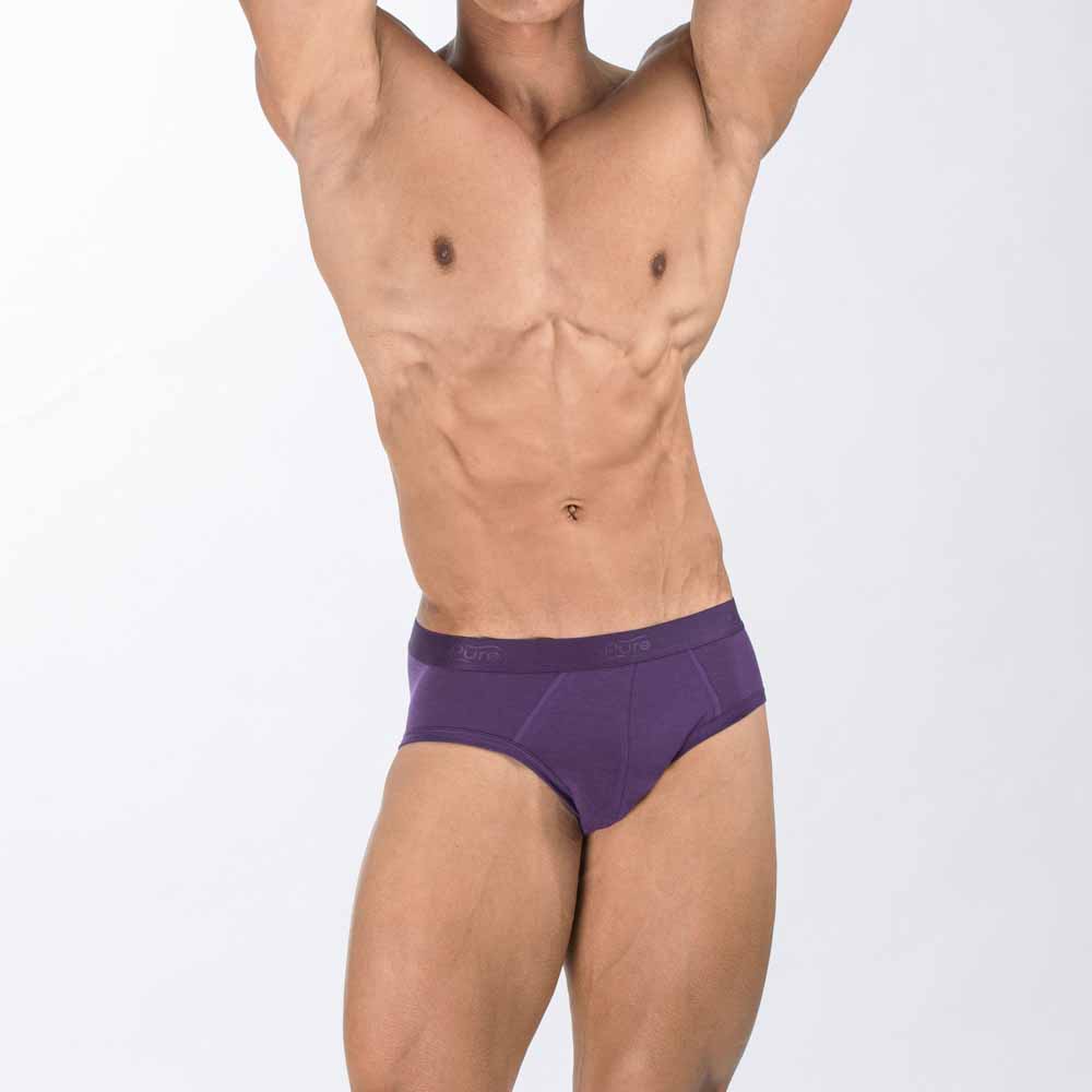 *Pure5.5-男三角褲-奢華紫 (商品編號：V0500178)