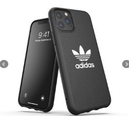 adidas 愛迪達 iPhone 11 Pro max 經典三葉草款手機殼 PC硬殼背版+TPU軟殼邊框 保護殼/背蓋/手機套/保護套/36286 Originals
