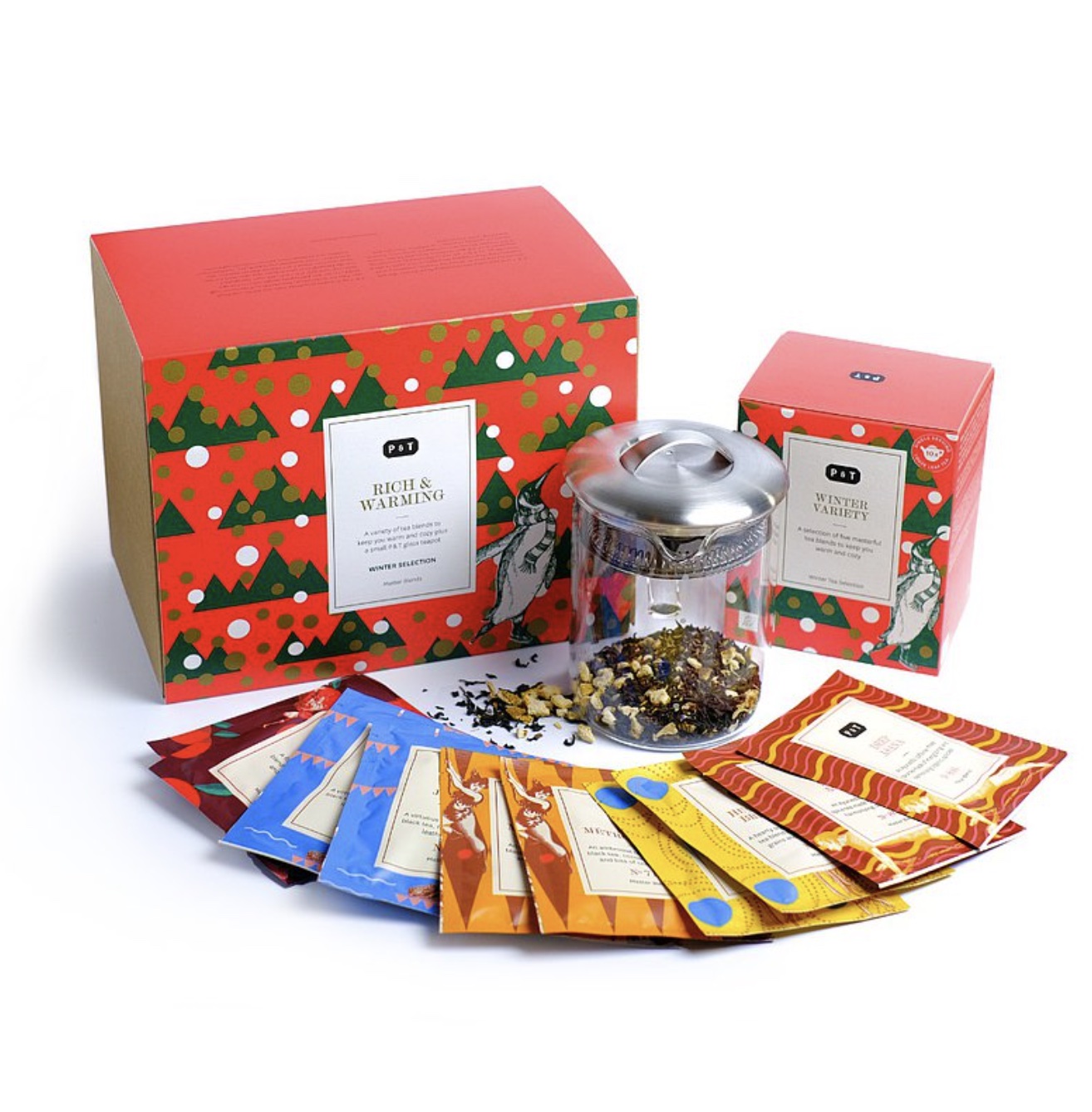 Paper & Tea Hong Kong【聖誕精選】聖誕大師級調配茶禮盒連茶壺
