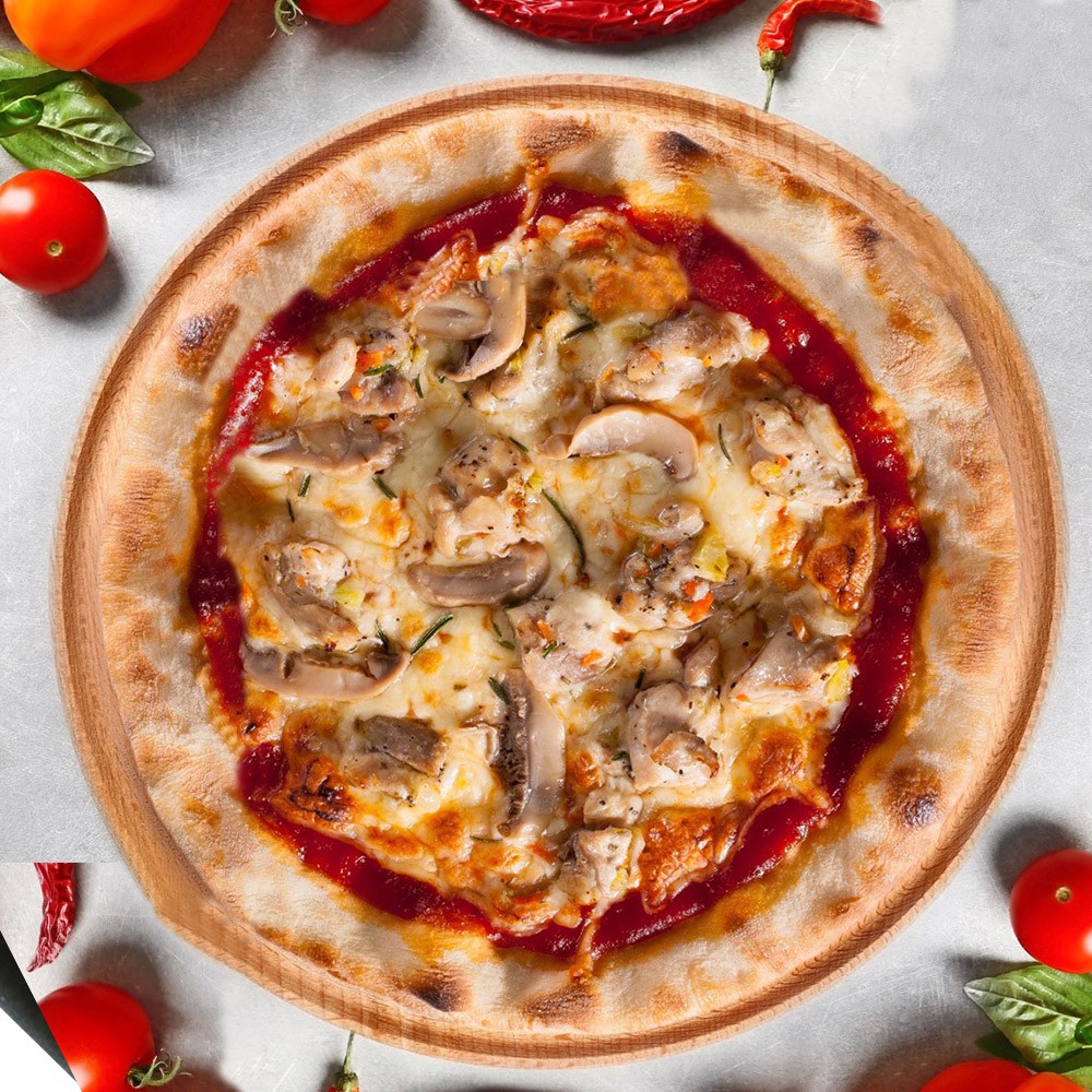 ●加熱後跟新鮮現烤一樣好吃●外層香酥不失蓬鬆水潤●消夜或點心的優質選擇商品名稱：8吋牽絲披薩商品重量：200g~255g/片口味總共四款：瑪格麗特水牛乳酪/佛羅倫斯迷迭香春雞/薩克森香腸切達起司/夏威