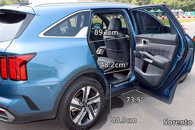 0萬7人休旅實測集評 Santa Fe Tiguan Allspace Sorento 5008 Cx 9 空間測量 81汽車交易網 Line Today