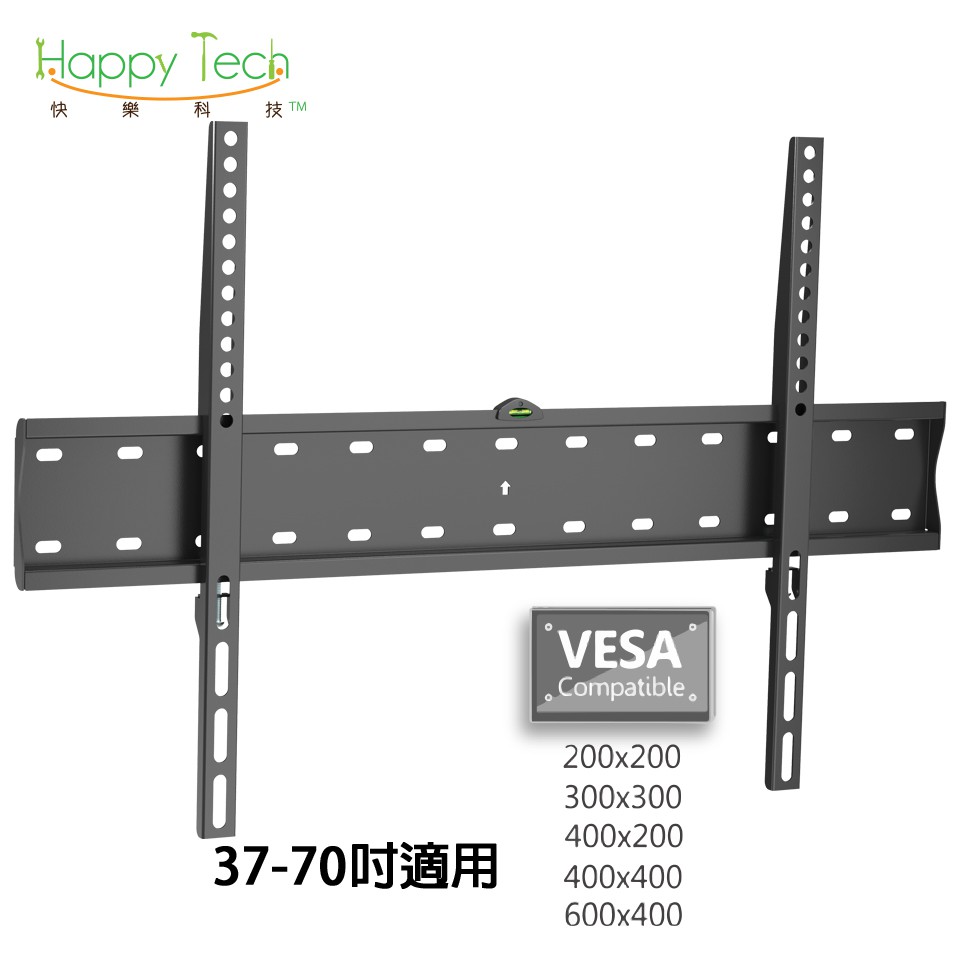 型號：N600品牌：Happy Tech保固時間：三年█ N600產品規格●本產品符合VESA規範 : 標準與萬用安裝孔距●適用孔距: 60公分(寬) x 40公分(高)以內適用●適用電視: 37~7