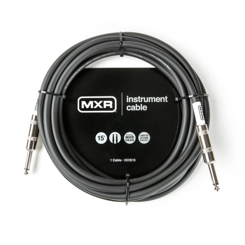 (終身保固) Mxr DCIS15 導線 直頭 L 樂器 Cable 15ft 4.5公尺 吉他 貝斯 Dunlop