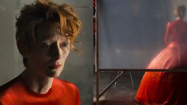 Tilda Swinton最新造型釋出！一席正紅Balenciaga禮服實在太美！