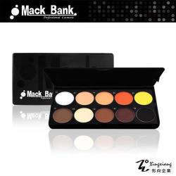 【Mack Bank】M05-06A專業眼影 腮紅 眼影盤 眼影盒 彩盤組(1組共10色) (形向Xingxiang美容乙丙級 眼彩)