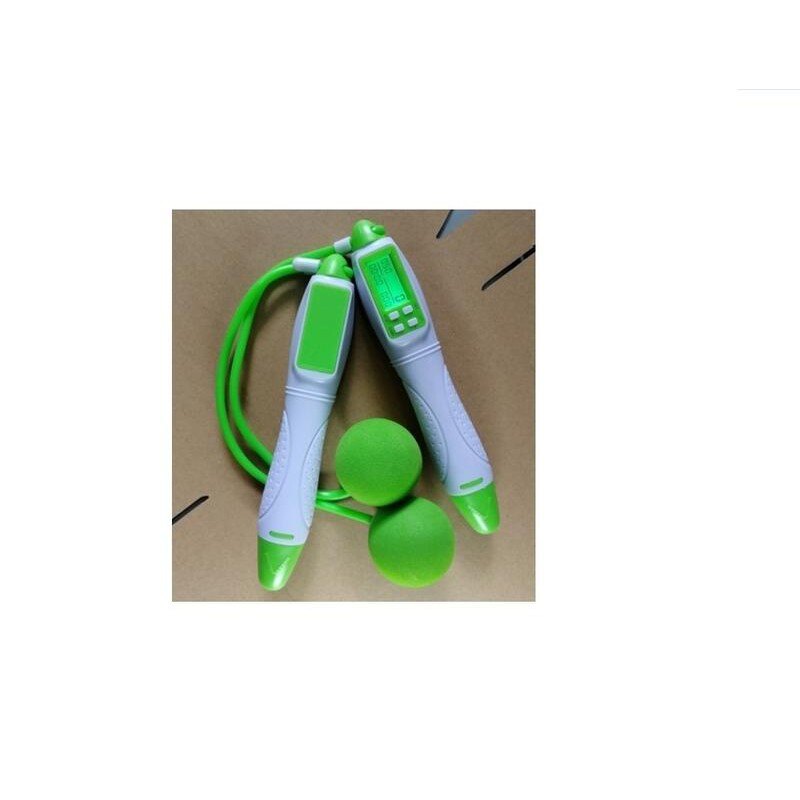 綠【SK40無線空氣跳繩】智能無繩跳繩 無線電子跳繩 成人減肥專業跳繩計數兒童健身訓練跳繩運動-最專業XXXXXXXXX