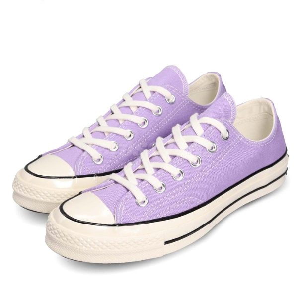 Converse Chuck Taylor All Star 70 紫 米白仿舊 奶油底 基本款 女鞋【PUMP306】 164405C