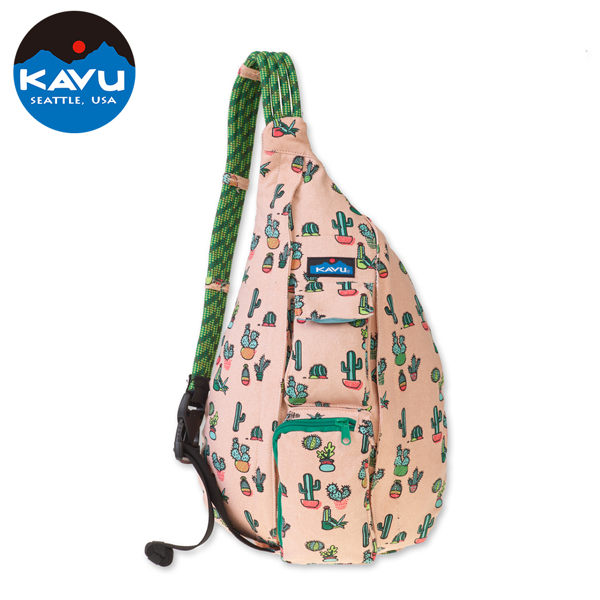 【西雅圖 KAVU】Rope Bag 休閒肩背包 棘刺仙人掌 #923
