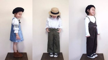日本4歲萌娃晉升時尚潮人，姊姊們來看看人家妹子是怎麼裝時髦凹造型的？