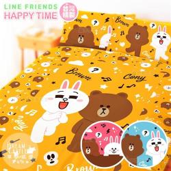 ◎．國際影視 正式授權|◎．台灣精製 安心滿分|◎．柔順磨毛 輕盈耐洗種類:床包類型:兩用被床包組規格:單人3.5尺主材質:聚酯纖維材質說明:柔順磨毛輕盈耐洗品牌:享夢城堡功能:透氣流行元素:卡通圖案