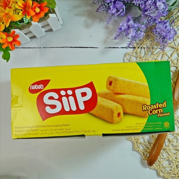 瑞奇金磚玉米棒-烤玉米原味 110g(20入)【2019070400030】(印尼零食)