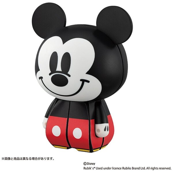 大賀屋 日貨 米奇 米妮 維尼 魔術方塊 模型 擺飾 裝飾 玩具 擺件 迪士尼 正版 L00011697
