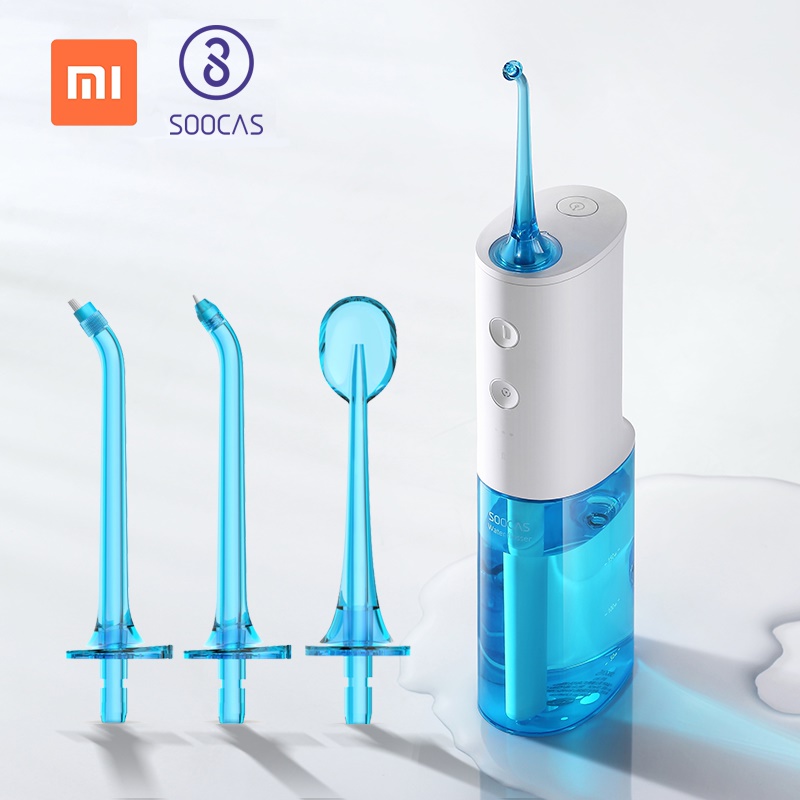 【現貨免運】小米素士便攜式衝牙器W3 升級款 洗牙器 牙結石去除器 洗牙機 沖牙機 洗牙器電動牙刷 水牙線