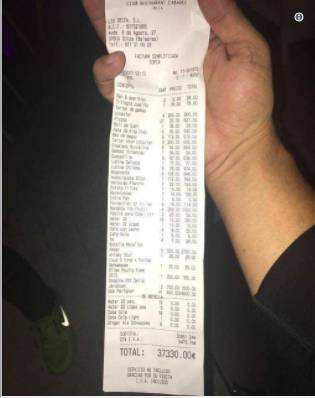 Messi Tertawakan Foto Bon Tagihan Makan Malam Rp550 Juta