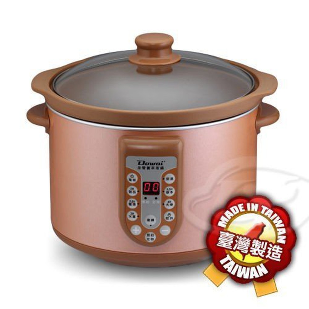 Dowai[品營養]4.7L全營養萃取鍋DT-623幸福、美味簡單就對了！一鍋在手、美味在口，輕鬆料理美味。對上班族而言，預約功能好幫手，上班前插上電源，下班回來開鍋享受，美味香醇的佳餚。送禮大方，包