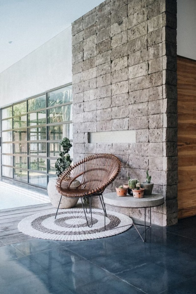 石材；大理石；花崗岩；板岩；砂岩；材質；元素；室內設計