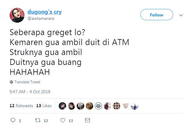 10 Cuitan Kocak Seberapa Greget Ini Absurdnya Bukan Main