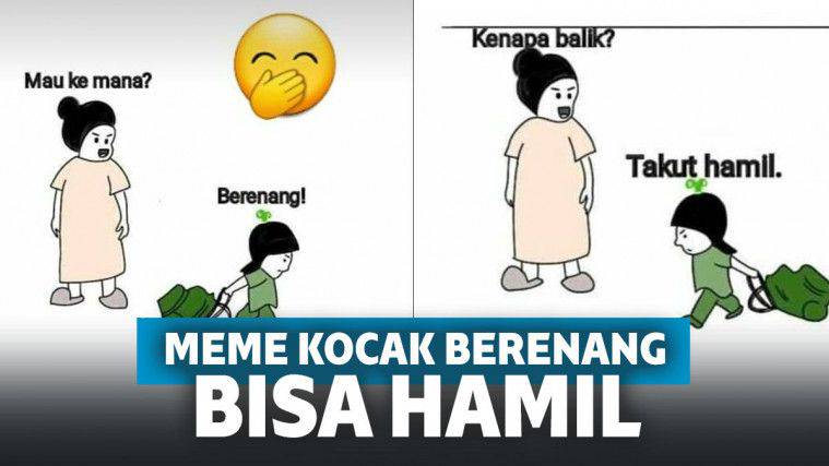 Deretan Meme Berenang Bisa Hamil Ini Kocak Banget Keepo Me Line Today