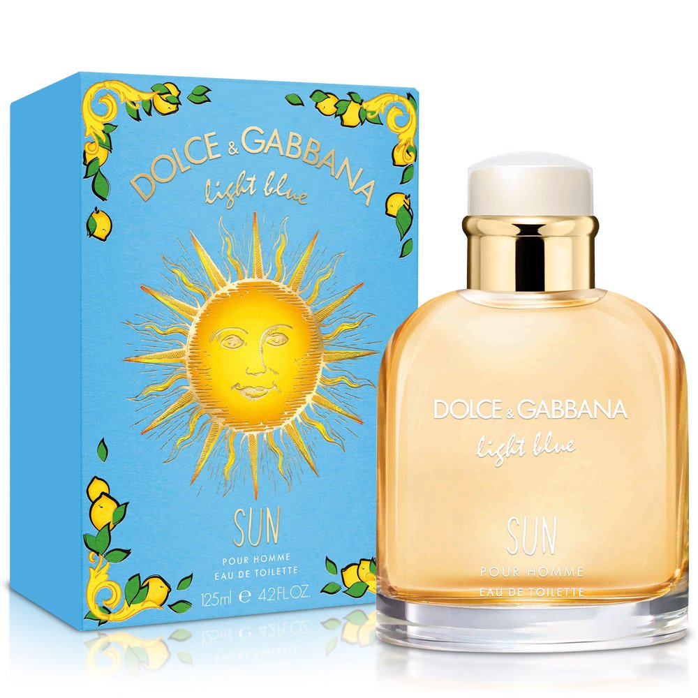 D&G Light Blue Sun Men 陽光夏日男性淡香水(125ml)