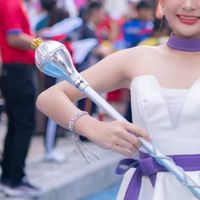 คัดดรัมเมเยอร์สีม่วง 67