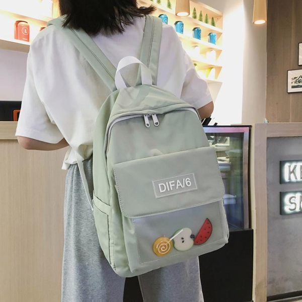 ins風書包女韓版高中森系初中生日系少女原宿ulzzang泫雅風後背包