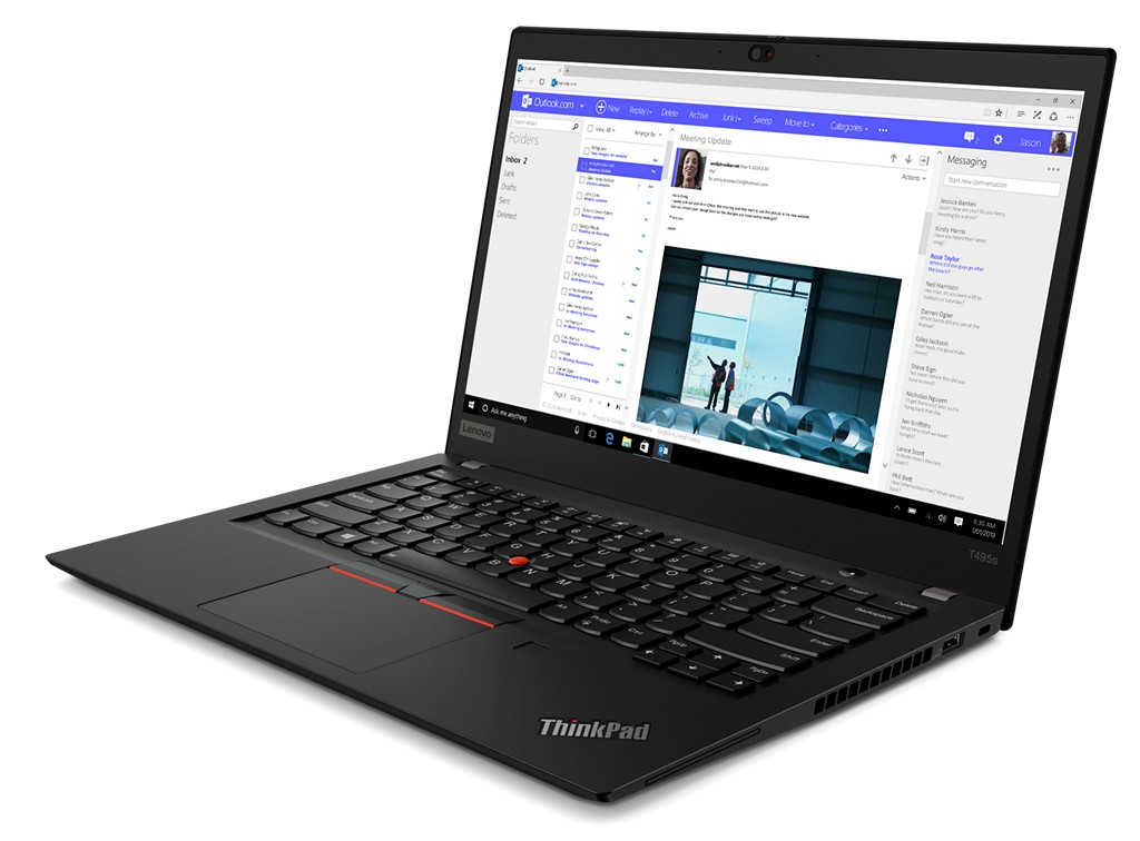 ThinkPad T495S 為 T495 的輕薄化版本，T495 尚留有的 1 個 SO-DIMM，T495S 則把<a href=