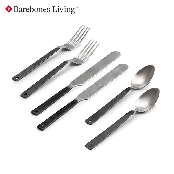 Barebones 不鏽鋼餐具組CKW-360 / 城市綠洲(西餐餐具、刀叉勺、牛排刀)