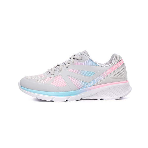 FILA MEMORY CRYPTONIC 9 女慢跑鞋-灰粉 5-J030W-256