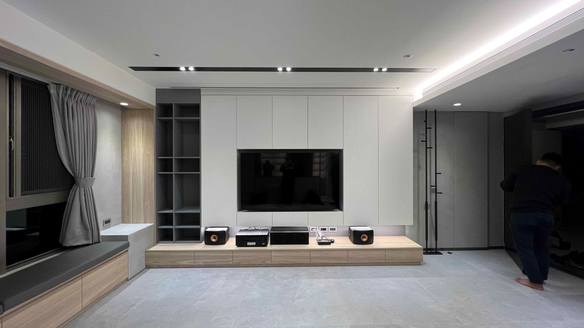 網美電視牆；電視牆；室內設計；居家裝潢；電視牆設計