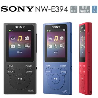 SONY NW-E394 Walkman 數位隨身聽 MP4 8G 公司貨 0利率 免運