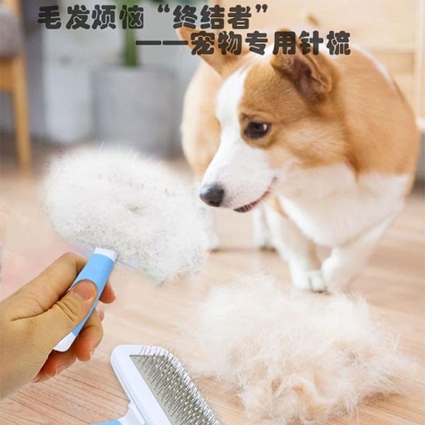貓咪梳子狗毛梳去浮毛泰迪貓毛清理器狗狗梳毛刷寵物脫毛用品神器