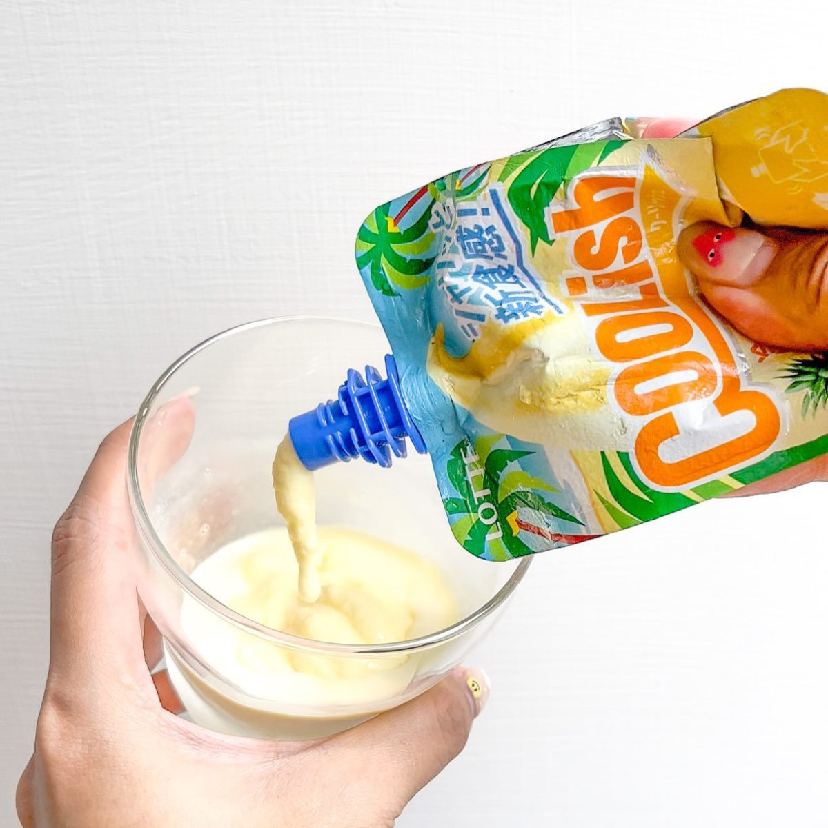 ▼7-11 LOTTE 酷立吸冰淇淋-冰鎮鳳梨口味／69元