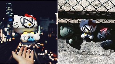 無嘴貓的逆襲！「UNDER PEACE x HELLO KITTY」限量聯名公仔登場！